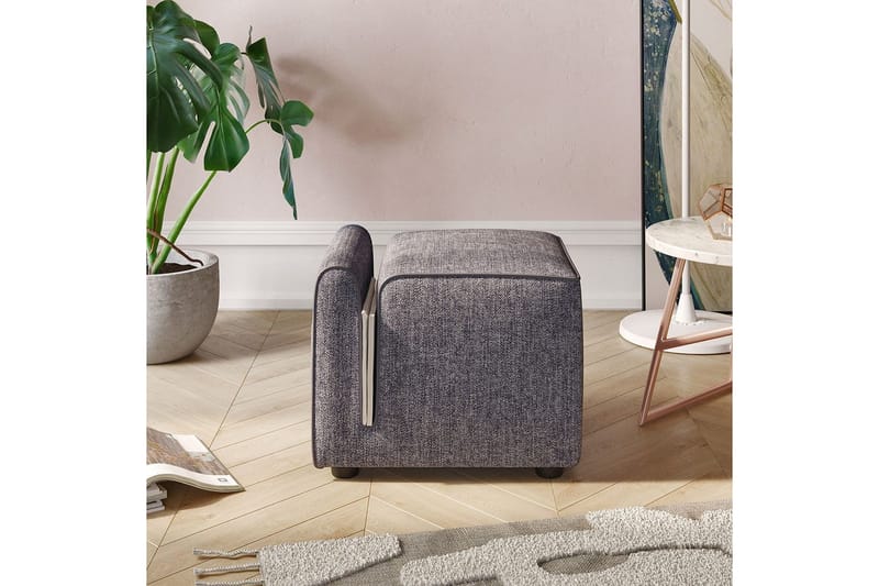 Sufian Sittpuff Utomhus 42 cm - Grå - Möbler - Vardagsrum - Stolar & sittmöbler - Sittpuff