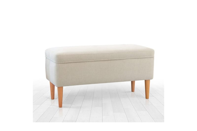 Sufian Sittpuff Utomhus 43 cm - Cremevit - Möbler - Vardagsrum - Stolar & sittmöbler - Sittpuff