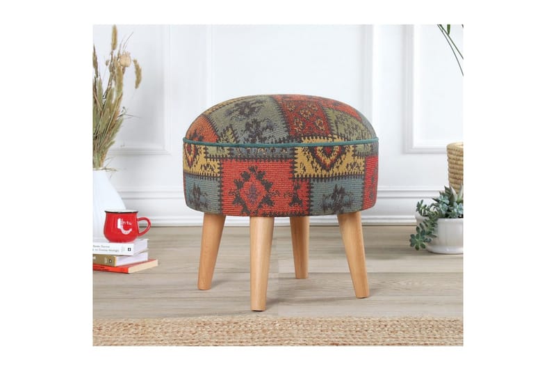 Sufian Sittpuff Utomhus 45 cm - Grön - Möbler - Vardagsrum - Stolar & sittmöbler - Sittpuff