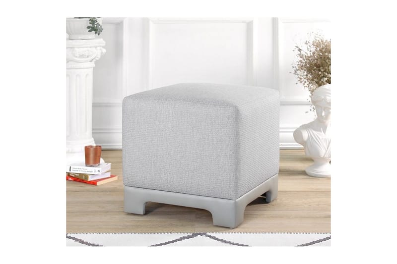 Sufian Sittpuff Utomhus 50 cm - Grå - Möbler - Vardagsrum - Stolar & sittmöbler - Sittpuff