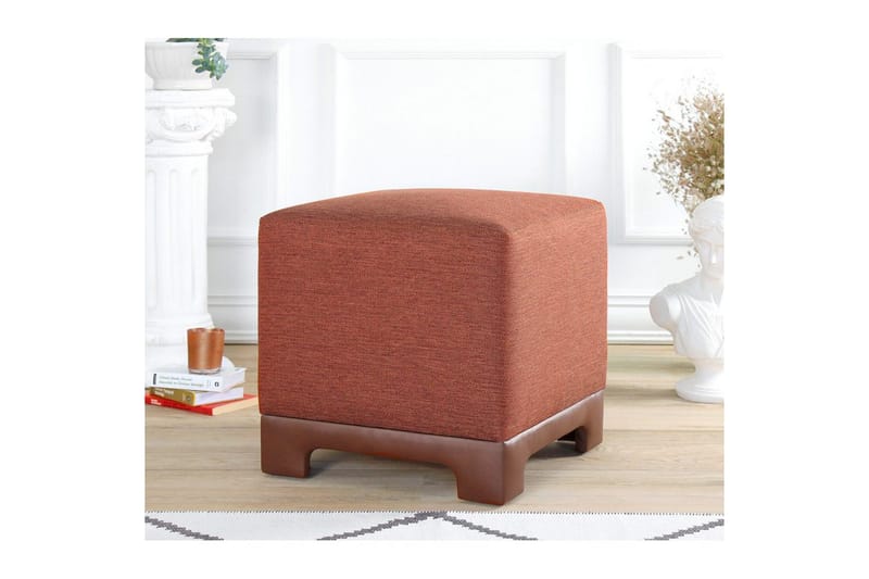 Sufian Sittpuff Utomhus 50 cm - Körsbärsröd - Möbler - Vardagsrum - Stolar & sittmöbler - Sittpuff