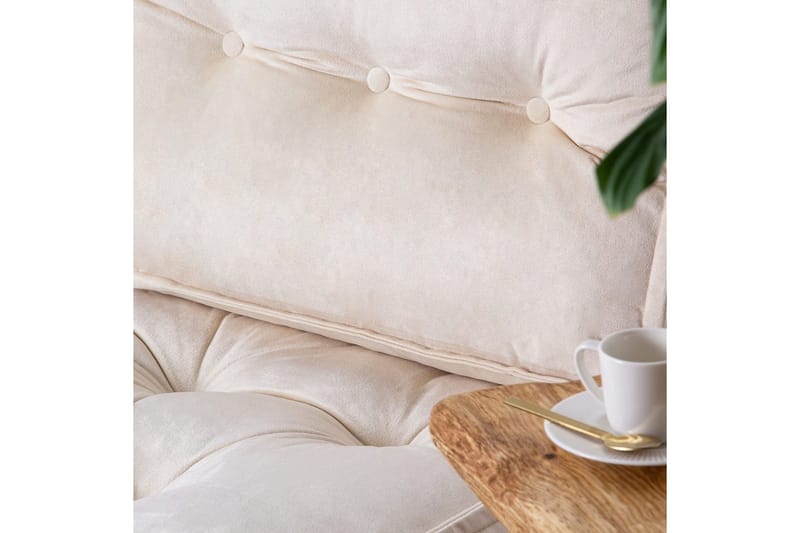 Sufian Sittpuff Utomhus 80 cm - Beige - Möbler - Vardagsrum - Stolar & sittmöbler - Sittpuff