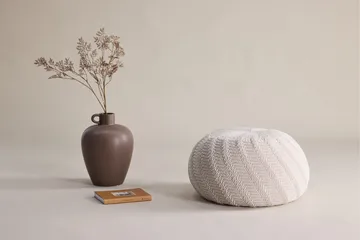 Ted Sittpuff - Cream - Möbler - Vardagsrum - Stolar & sittmöbler - Sittpuff