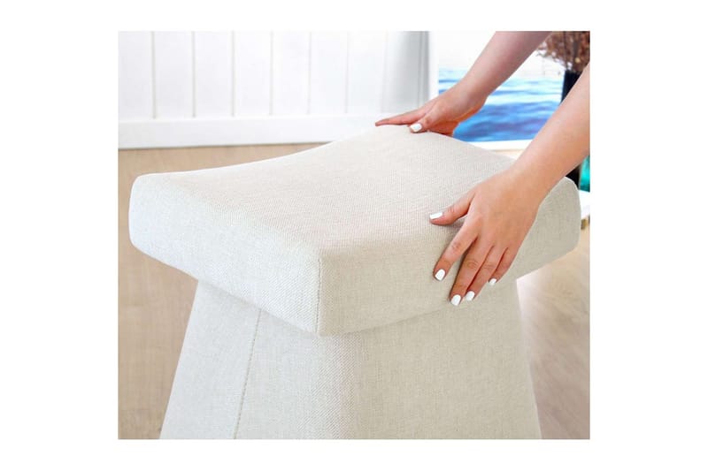 Thyrosin Sittpuff Utomhus 38 cm - Cream - Möbler - Vardagsrum - Stolar & sittmöbler - Sittpuff