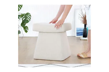 Thyrosin Sittpuff Utomhus 38 cm - Cream - Möbler - Vardagsrum - Stolar & sittmöbler - Sittpuff