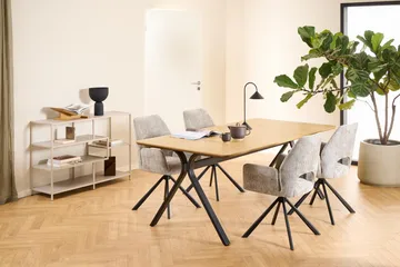 Torrelon Matstol med armstöd - Grå - Möbler - Vardagsrum - Stolar & sittmöbler - Karmstolar