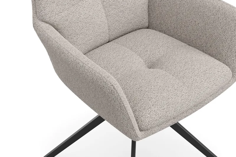 Torsby Snurrstol - Mörkbeige - Möbler - Vardagsrum - Stolar & sittmöbler - Karmstolar