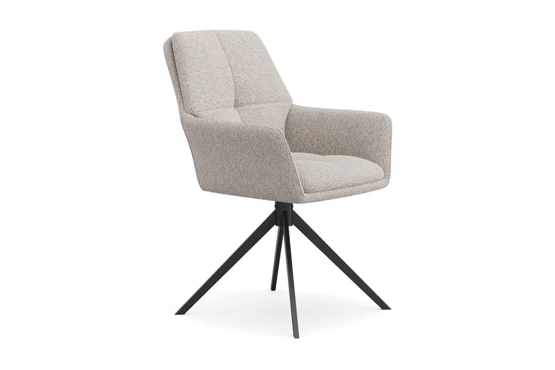 Torsby Snurrstol - Mörkbeige - Möbler - Vardagsrum - Stolar & sittmöbler - Karmstolar