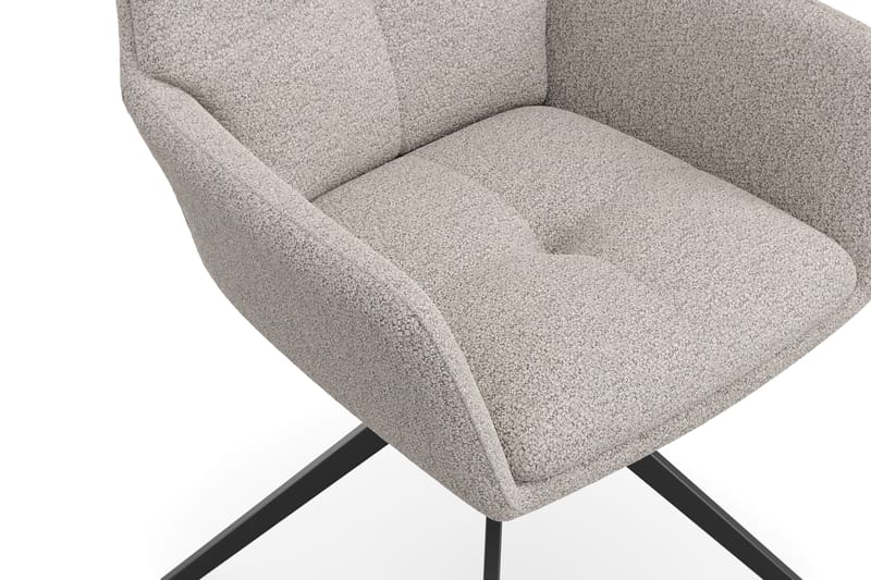 Torsby Snurrstol - Mörkbeige - Möbler - Vardagsrum - Stolar & sittmöbler - Karmstolar