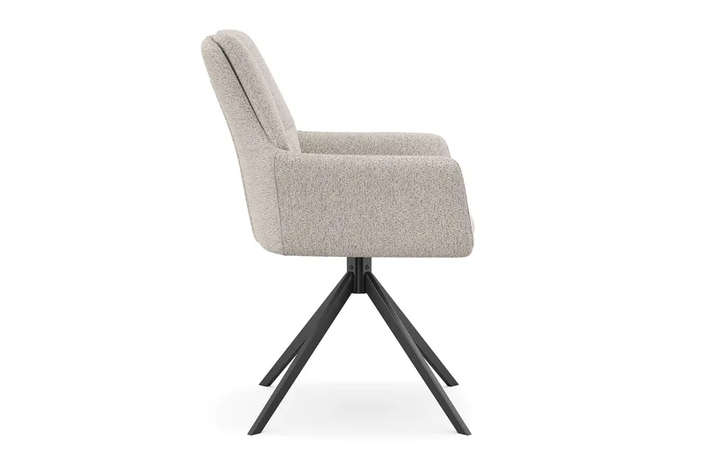 Torsby Snurrstol - Mörkbeige - Möbler - Vardagsrum - Stolar & sittmöbler - Karmstolar