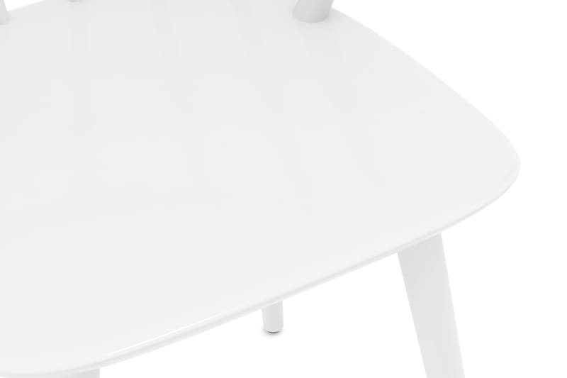 Tyrö Karmstol & matstol i massiv trä - Vit - Möbler - Vardagsrum - Stolar & sittmöbler - Pinnstolar