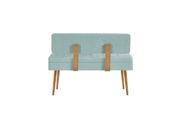 Valsot Sittbänk 110 cm - Natur/Grön - Möbler - Vardagsrum - Stolar & sittmöbler - Sittbänk - Bänk med ryggstöd