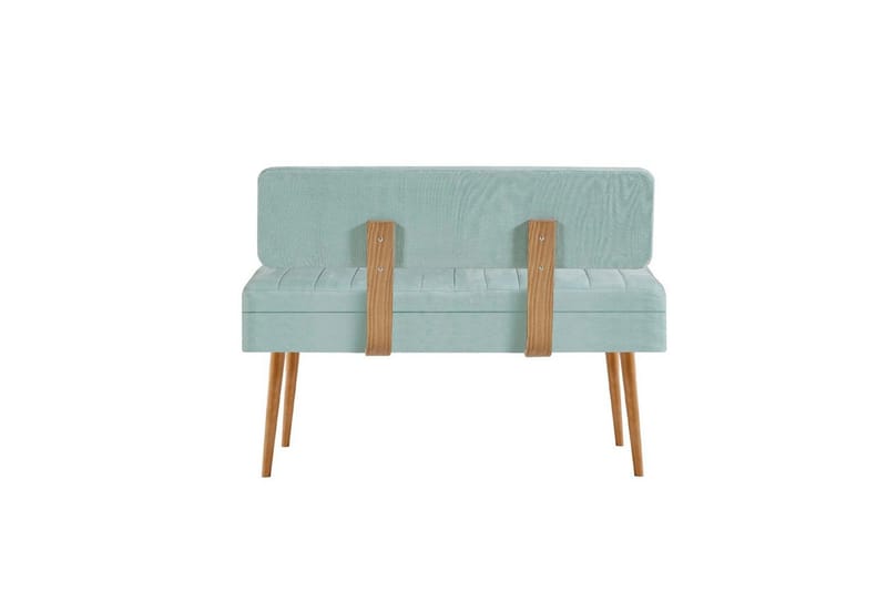 Valsot Sittbänk 110 cm - Natur/Grön - Möbler - Vardagsrum - Stolar & sittmöbler - Sittbänk - Bänk med ryggstöd