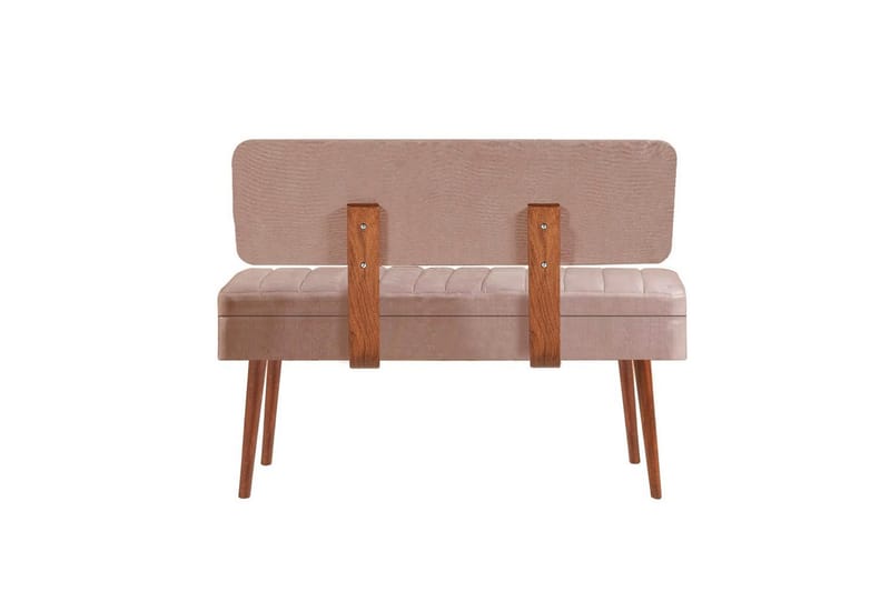 Valsot Sittbänk 110 cm - Valnöt/Sten - Möbler - Vardagsrum - Stolar & sittmöbler - Sittbänk