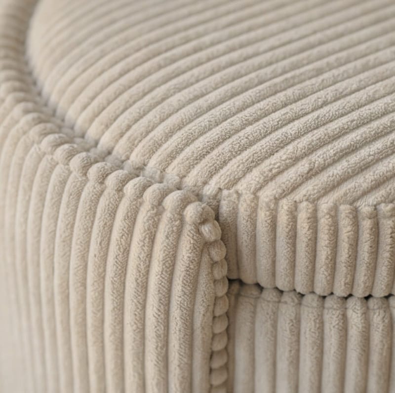 Valtor Puff 50x46x42 cm - Beige - Möbler - Vardagsrum - Stolar & sittmöbler - Sittpuff