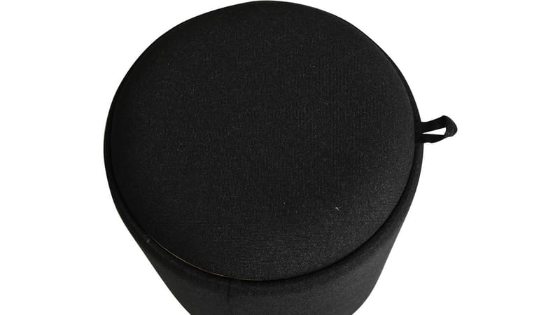 Velmira Puff 2 delar 39 cm Rund - Svart - Möbler - Vardagsrum - Stolar & sittmöbler - Sittpuff