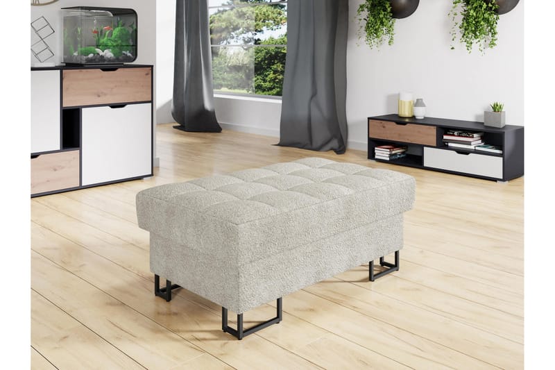 Warwick Sittpuff - Beige - Möbler - Vardagsrum - Stolar & sittmöbler - Sittpuff
