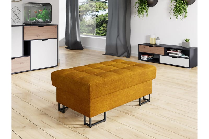 Warwick Sittpuff - Orange - Möbler - Vardagsrum - Stolar & sittmöbler - Sittpuff