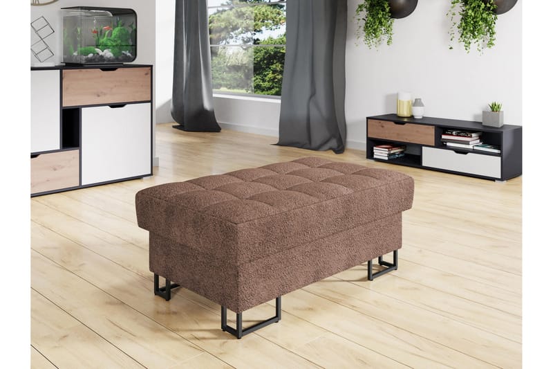 Warwick Sittpuff - Svart - Möbler - Vardagsrum - Stolar & sittmöbler - Sittpuff