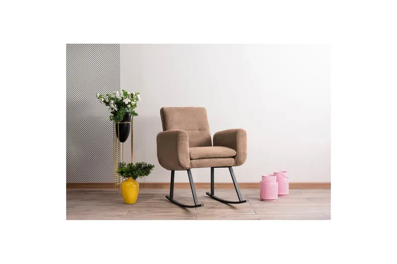 Wyndham Gungfåtölj - Ljusbrun - Möbler - Vardagsrum - Stolar & sittmöbler - Snurrstolar & gungstolar