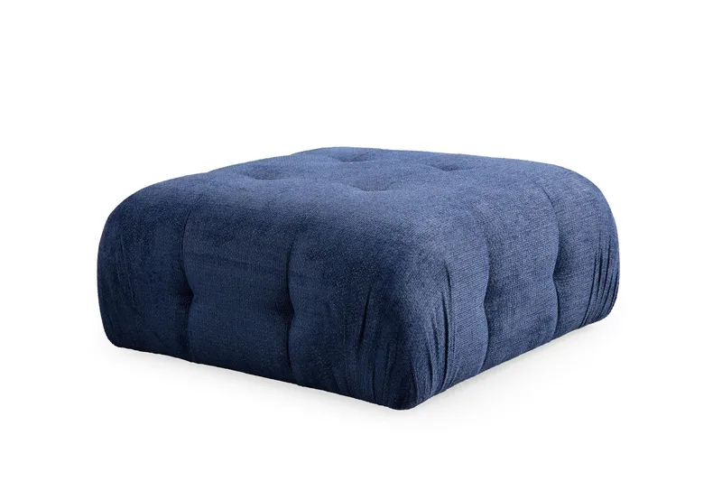 Yvara Sittpuff 100 cm - Marinblå - Möbler - Vardagsrum - Stolar & sittmöbler - Sittpuff