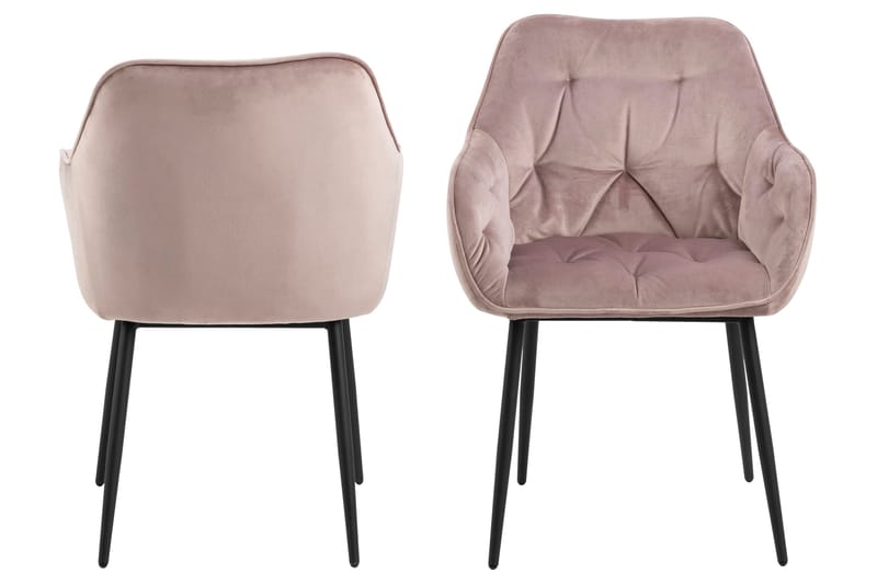 Zabinka Karmstol - Rosa - Möbler - Vardagsrum - Stolar & sittmöbler - Karmstolar