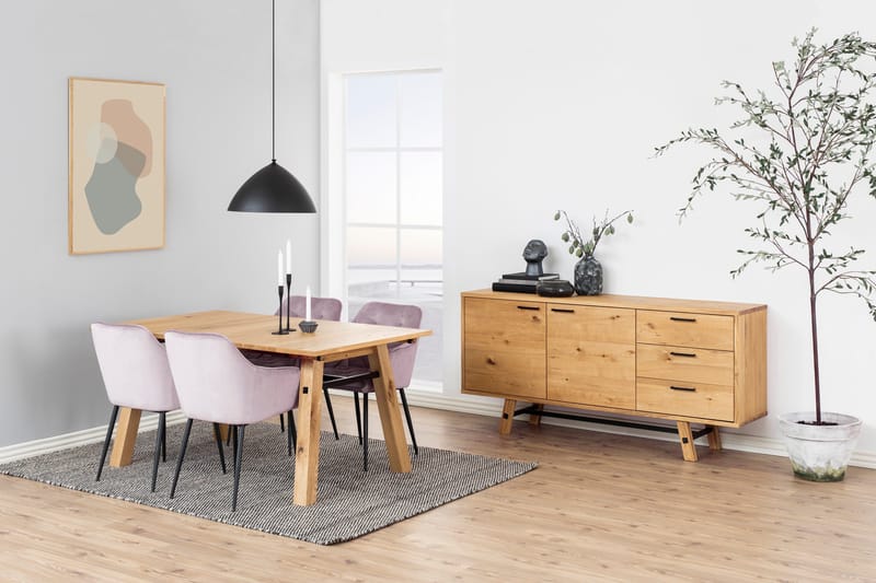 Zabinka Karmstol - Rosa - Möbler - Vardagsrum - Stolar & sittmöbler - Karmstolar