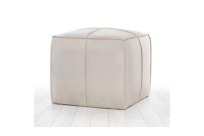 Zyra Sittpuff Utomhus 52 cm - Cream - Möbler - Vardagsrum - Stolar & sittmöbler - Sittpuff