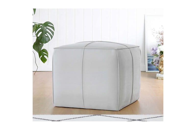 Zyra Sittpuff Utomhus 52 cm - Grå - Möbler - Vardagsrum - Stolar & sittmöbler - Sittpuff