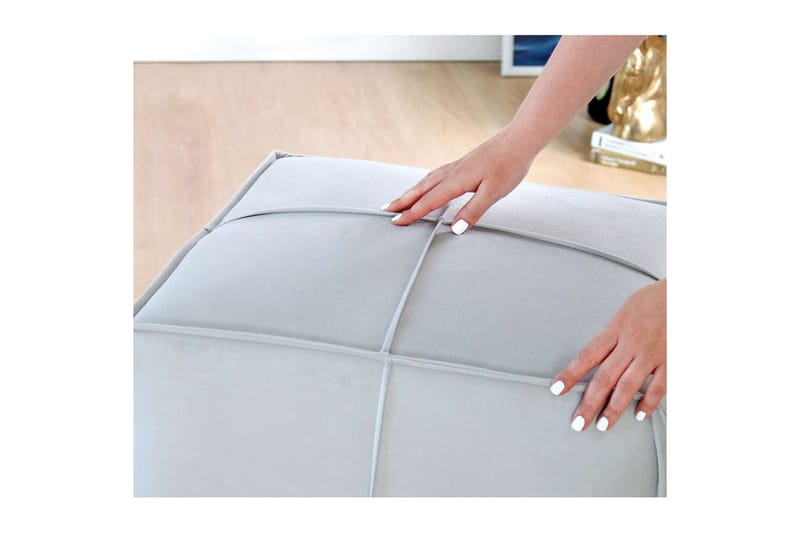 Zyra Sittpuff Utomhus 52 cm - Grå - Möbler - Vardagsrum - Stolar & sittmöbler - Sittpuff