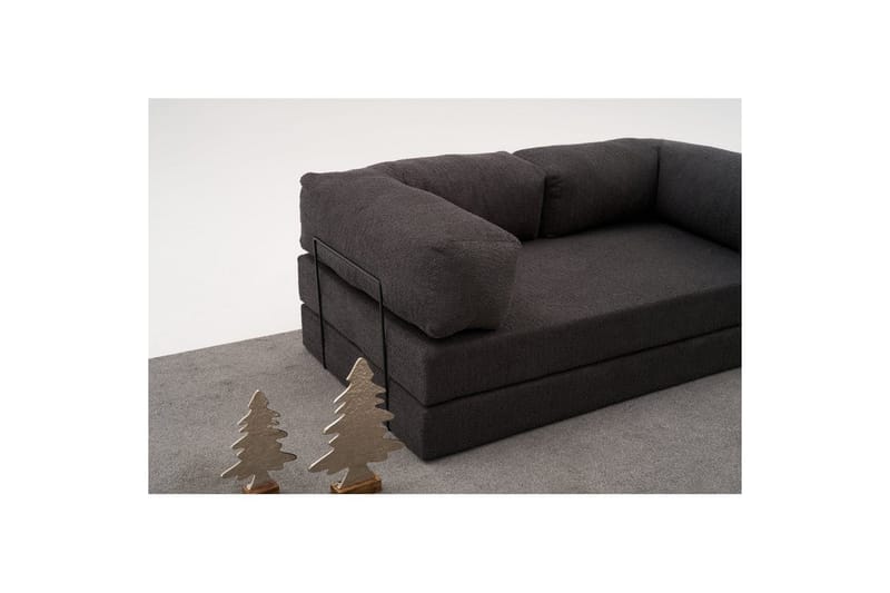 Sufian Bäddsoffa 2-sits - Antracit - Möbler - Vardagsrum - Bäddsoffor