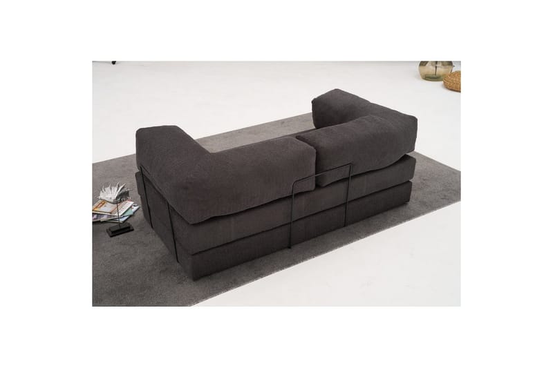 Sufian Bäddsoffa 2-sits - Antracit - Möbler - Vardagsrum - Bäddsoffor