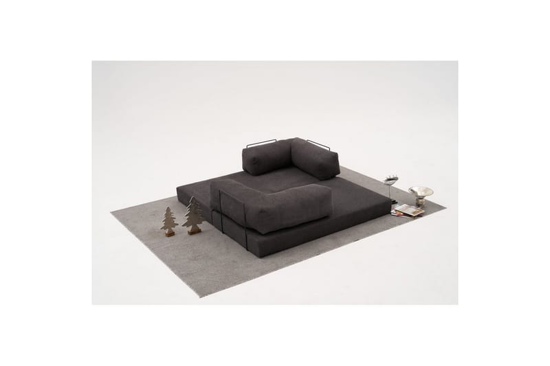 Sufian Bäddsoffa 2-sits - Antracit - Möbler - Vardagsrum - Bäddsoffor