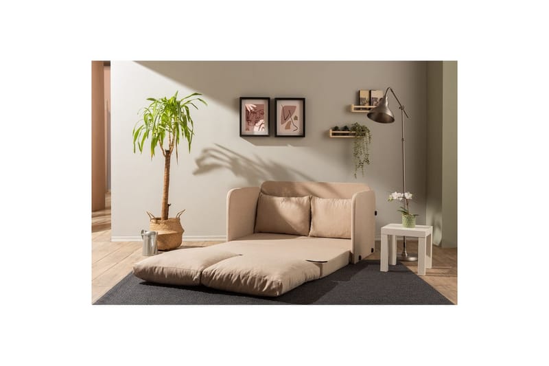 Sufian Bäddsoffa 2-sits - Beige - Möbler - Vardagsrum - Bäddsoffor