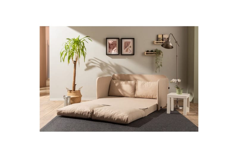 Sufian Bäddsoffa 2-sits - Beige - Möbler - Vardagsrum - Bäddsoffor