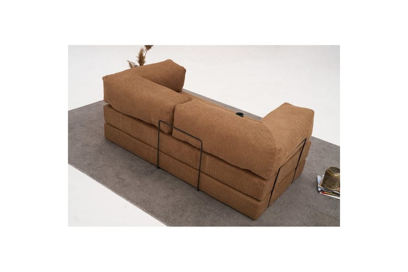 Sufian Bäddsoffa 2-sits - Chokladbrun - Möbler - Vardagsrum - Bäddsoffor