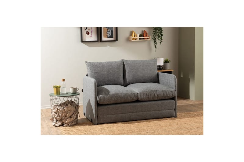 Sufian Bäddsoffa 2-sits - Ljusgrå - Möbler - Vardagsrum - Bäddsoffor