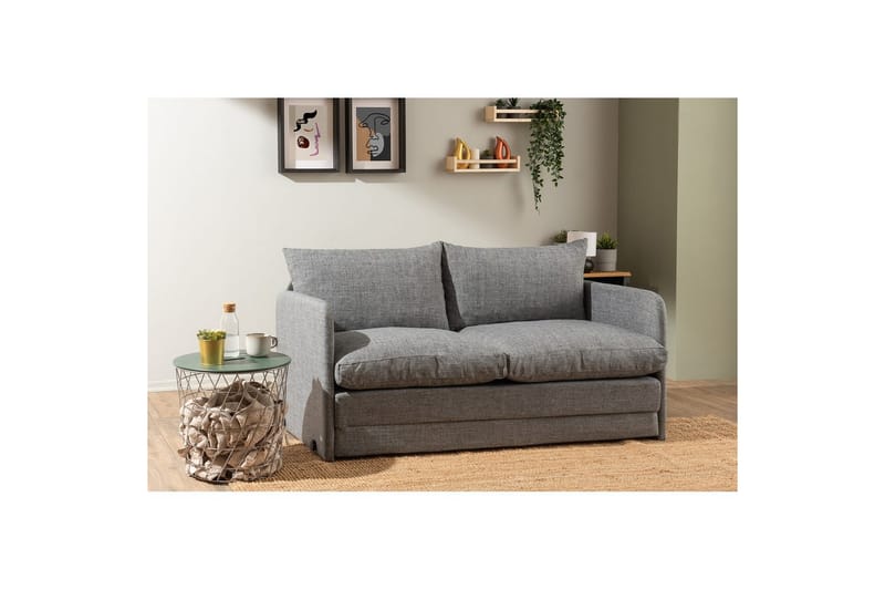 Sufian Bäddsoffa 2-sits - Ljusgrå - Möbler - Vardagsrum - Bäddsoffor