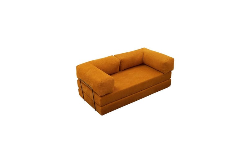 Sufian Bäddsoffa 2-sits - Orange - Möbler - Vardagsrum - Bäddsoffor