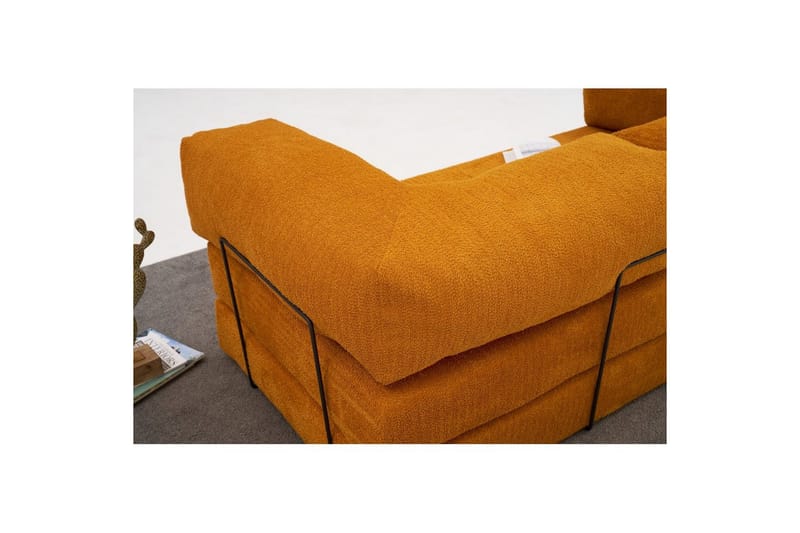 Sufian Bäddsoffa 2-sits - Orange - Möbler - Vardagsrum - Bäddsoffor
