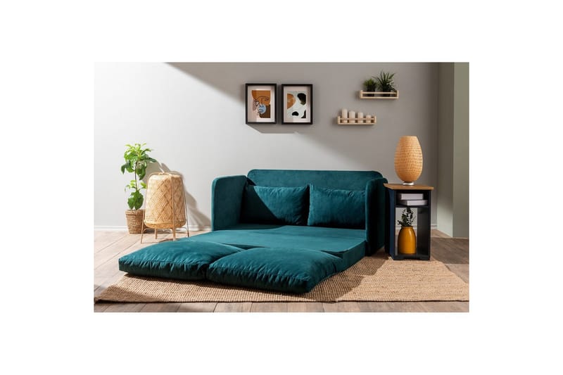 Sufian Bäddsoffa 2-sits - Turkos - Möbler - Vardagsrum - Bäddsoffor