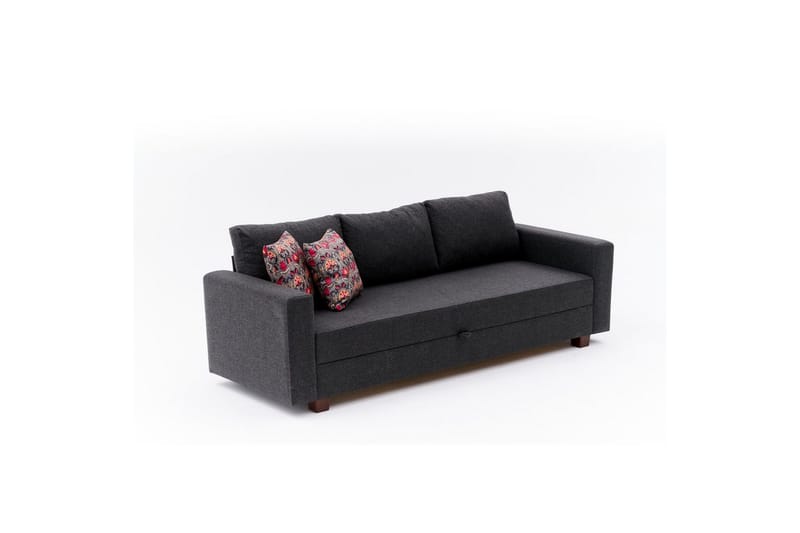 Sufian Bäddsoffa 3-sits - Antracit - Möbler - Vardagsrum - Bäddsoffor