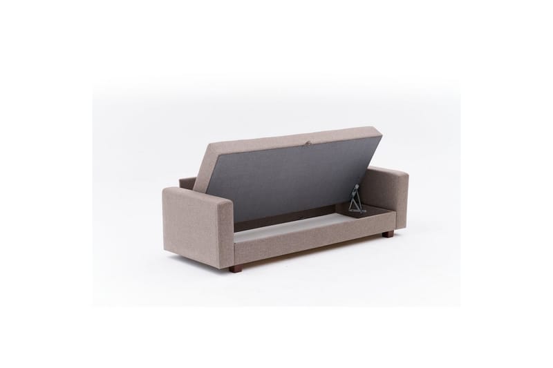 Sufian Bäddsoffa 3-sits - Brun - Möbler - Vardagsrum - Bäddsoffor