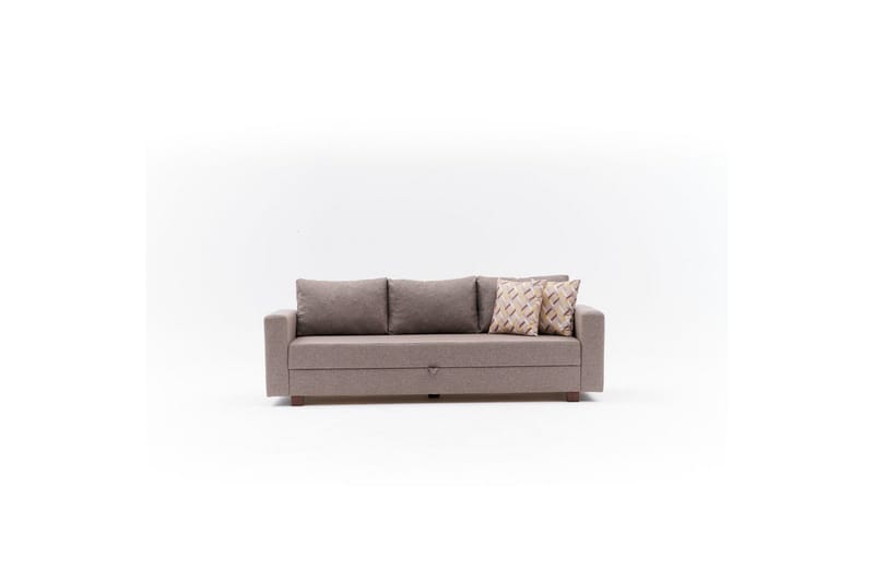 Sufian Bäddsoffa 3-sits - Brun - Möbler - Vardagsrum - Bäddsoffor