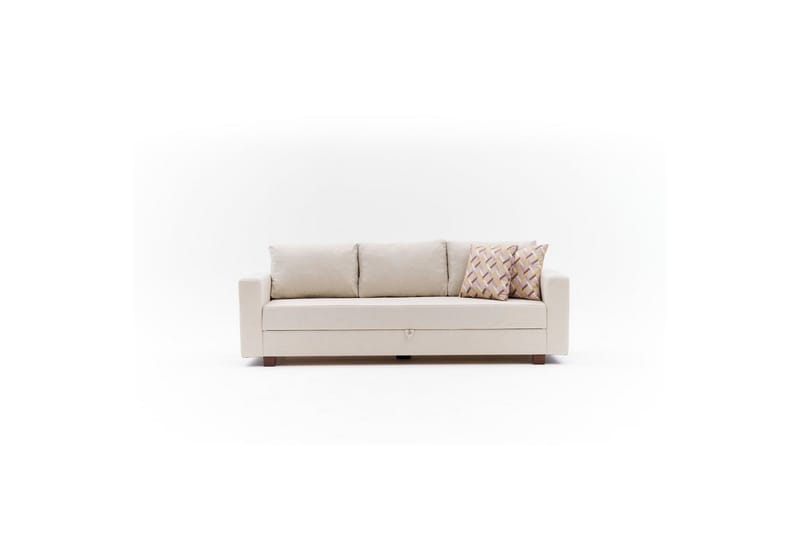 Sufian Bäddsoffa 3-sits - Cremevit - Möbler - Vardagsrum - Bäddsoffor