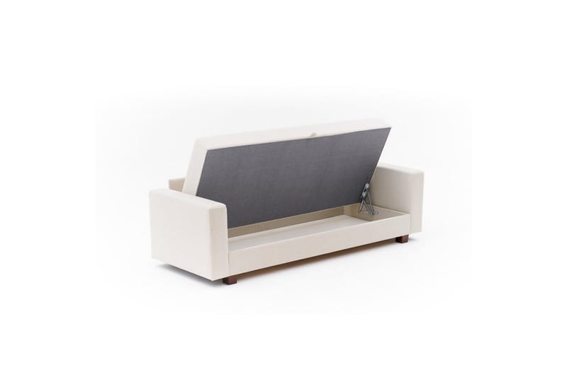 Sufian Bäddsoffa 3-sits - Cremevit - Möbler - Vardagsrum - Bäddsoffor