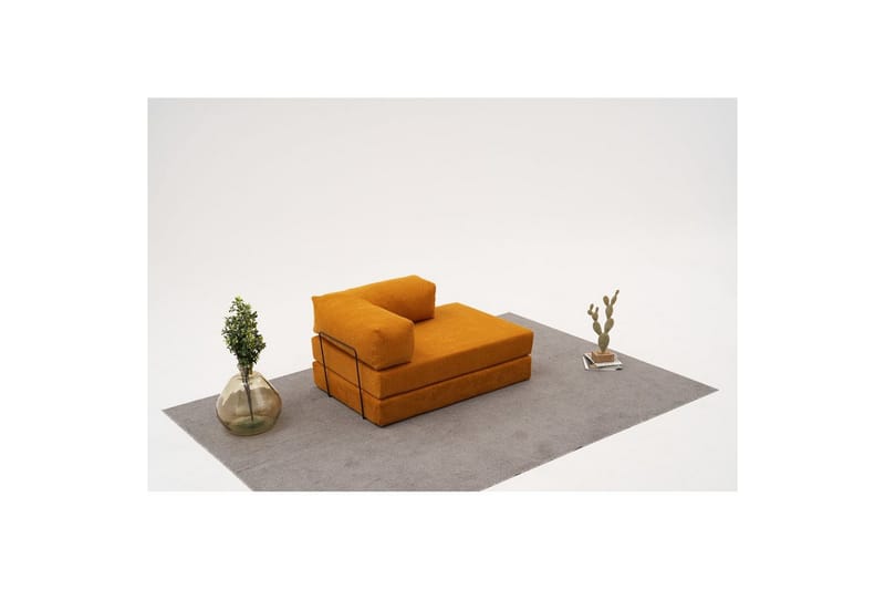 Sufian Bäddsoffa - Orange - Möbler - Vardagsrum - Bäddsoffor