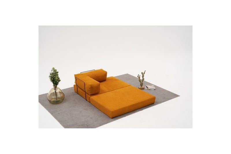 Sufian Bäddsoffa - Orange - Möbler - Vardagsrum - Bäddsoffor