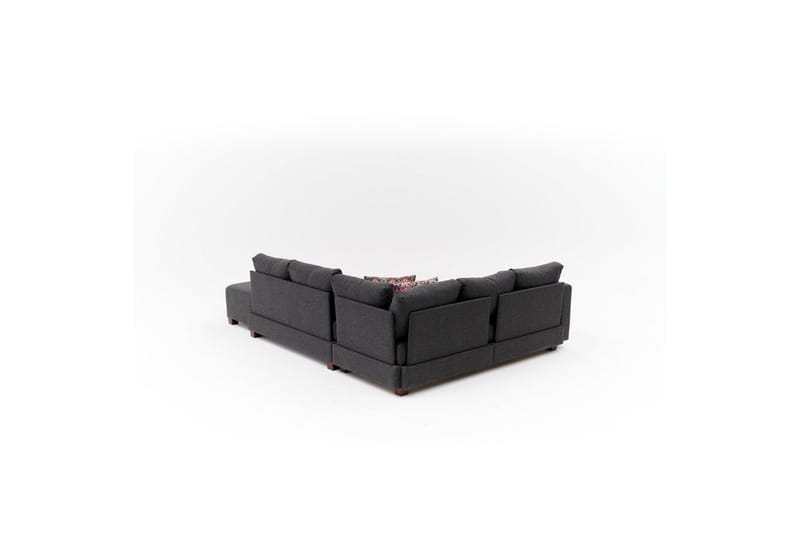 Sufian Soffa med Schäslong 4-sits - Antracit - Möbler - Vardagsrum - Bäddsoffor - Hörnbäddsoffa