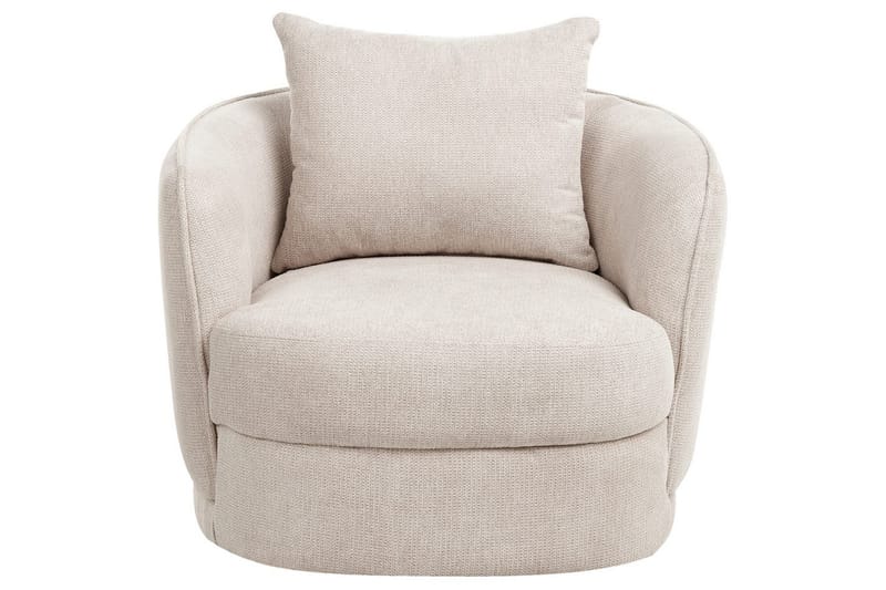 Svängbar fåtölj Andalen - Beige - Möbler - Vardagsrum - Fåtöljer